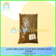 ⎯ ◭ ➳ Aozi Organic Natural Puppy Dog Food - Lamb and Apple (500G)