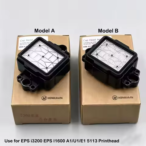 2PCS High Quality Inkjet Printer Printhead Capping Station Cap Top Upgrade Cap Head Assembly for Eps
