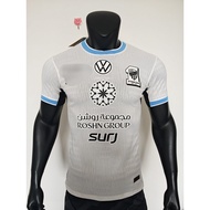 player 2025-26 Al Ittihad away yellow Jersey Fashion Soccer Shirt AAA