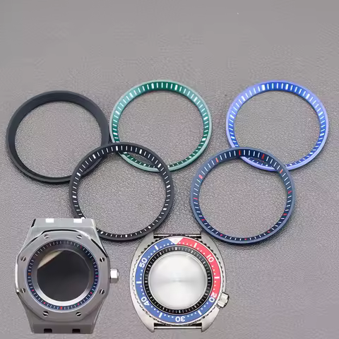 32.6mm Watches Chapter Rings For Seiko SKX007 SKX009 SKX013 Japan SKX 45mm Turtle tuna and 41mm Case