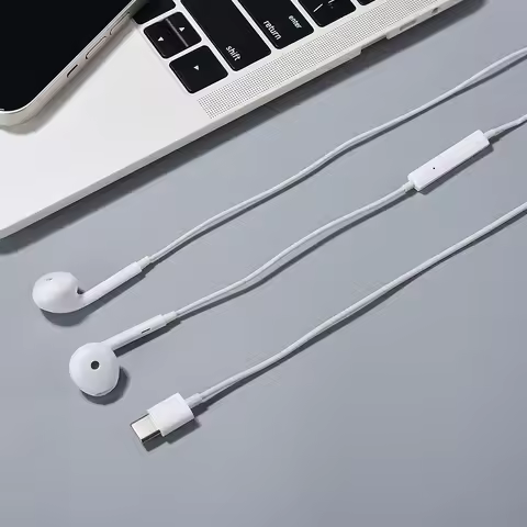 VIVO Wired Earphone Type C In-Ear With Built-in Microphone Sports Headphones For VIVO S30 S20 Pro IQ