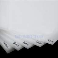Polypropylene PP Sheet (PP Sheet) 4 mm x 9 cm x 33 cm