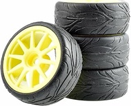 4p Grip Tires Insert Sponge Wheel, for HSP Racing 1/10 1.10 On-Road Car rc car wheels(910Y-6084)