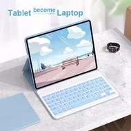 Samsung Galaxy Tab A11 Plus X230 X236 Book Cover Flip Case Keyboard Wireless Bluetooth Magnetic Cove