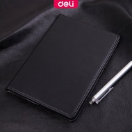 Deli Leather Notebook 80 Sheets 7901