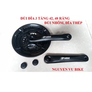 Prowheel 3-layer aluminum disc crank - 42T