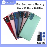 For Samsung Galaxy Note 20 Note 20 Ultra Battery Cover Rear Door Housing With Camera Lens Note 20 No