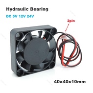 4010 40MM 2pin 4CM DC 5V 12V 24V Hydraulic Bearing Cooling Fan 40*40*10mm Fan  MY16B