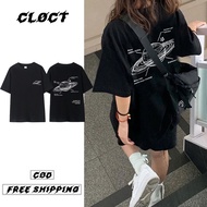 Cloct Oversized T-Shirt - Lightweight Fabric for Women | Korean StyleS-5XL