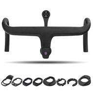 Integrated Carbon Road Handlebar for Bicycle Steering Wheel Handlebar for Bicycle (440X120MM)