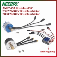 NEEBRC 2322 2830 Crawler Brushless Motor Outrunner 45A ESC BEC For 1/12 RC Off Road Car MN82 MN99S M
