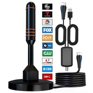 Portable High-Definition TV Antenna-8K 4K High-Definition TV Signal Receiver, with Clear Images and 