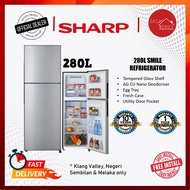 Sharp Fridge Refrigerator (280 L) SJ285MSS - Non-Inverter