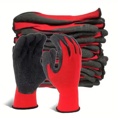 20Pieces/10Pairs Professional Working Protective Gloves For Men Construction Women Garden Nylon Runn