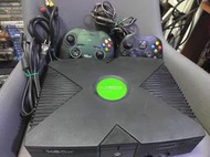 微軟microsoft XBOX1 一代 F23-00064遊戲主機 可過顯示不運作 零件收藏機 拍桌 整套1990