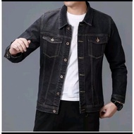 Men Denim Jeans Jacket slim fit Men Clothes Cowboy Male Jacket Jaket Denim Lelaki Men Jeans Outerwear