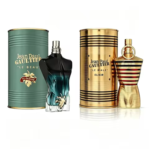 Jean Paul Gaultier Le Male Le Beau Series 3 Styles Perfume Collection for Men Eau De Parfum Long Las
