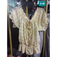 Yellow shirt S-M MS89