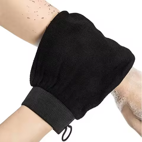 1/2/5Pcs Moroccan Hammam Exfoliating Shower Gloves Painless Remove Dead Skin Scrub Body Korean Massa
