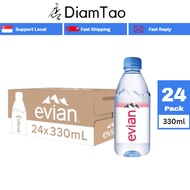 Evian Natural Mineral Water 330ml x 24 Bottles