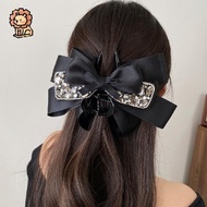 Women's Hair Accessories Bow Hairpin With Rhinestone Hairpin Retro Bow Hairpin