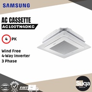 SAMSUNG AC CASSETTE AC100TN4DKC/EA3 Inverter 4 PK 3 Phase 4 Way