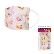 Skater - Skater 兒童平面口罩袋裝10片 4歲以上 迪士尼公主 平行進口