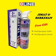 8Line Aircond Coil Treatment | 8 Line Pencuci Aircond | 8 Line Sejuk (500 ML)