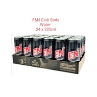 F&N Club Soda Water 24 x 325ml(1oder only 1box)