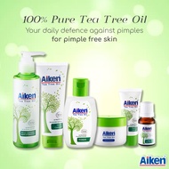 Aiken Tea Tree Oil Series (Whitening Facial Cleanser Gel / Makeup Remover / Toner / Pimple Cream / L