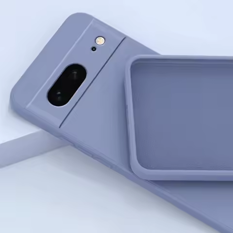 For Google Pixel 8 Liquid Silicone Case Cover Google Pixel 8 Pro Shell Fundas Coque Soft TPU Back Bu