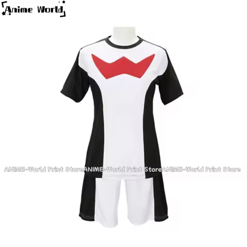 《Custom Size》Anime Inazuma Eleven GO: The Ultimate Bond Griffon Team Zero Summer Uniform Cosplay Cos