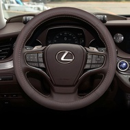JIBEIDUN | ปลอกพวงมาลัยหนังสำหรับ Lexus LS UX rx270 es240 rx300 es300h nx200
