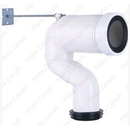 Connector WC Pan Model P to S Trap Conveter