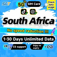 Wefly South Africa SIM Card Total 1-30GB 4G Unlimited Data South Africa eSIM