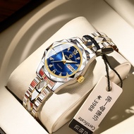 BINBOND Fashion Watch For Woman Waterproof Stainless Steel Ladies Watches Relo With Box