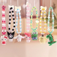 Kawaii Cartoon Kuromi Phone Lanyard Girls Phone Chain