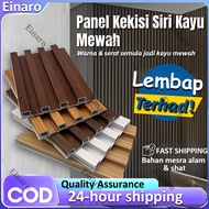 Fluted Wood Panel Decoration Restaurant Wpc Panel Strip Decoration 2.9 Meter Pvc Fluted Wood Panel F