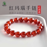 crystal bracelet Gelang batu akik merah lelaki lelaki kristal Laut China Timur jade jade jade gelang
