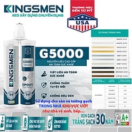 Keo Ron Gạch Epoxy G5000 - Dành cho nhà tắm, bếp  - Thế Hệ Mới Kingsmen. RON GẠCH TRẮNG SẠCH 30 NĂM 