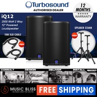 Turbosound iQ12 2500W 12" Powered Speaker (iQ-12 / iQ 12)