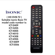isonic Smart Android TV / Basic TV Remote Control VW DVB-T2 / HD DVB-T2