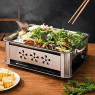 PORTABLE COMMERCIAL FISH GRILL / CHARCOAL GRILL / WAX GRILL / STEAM GRILL / PEMBAKAR IKAN / FISH TRAY / CHAFING DISH