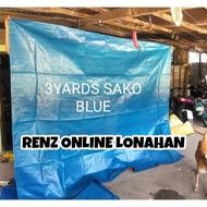 8ft x 9ft (3yards) Blue Sack / Sako Lona / Waterproof Sack Tolda Lona Sakolin