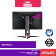 Asus ROG Swift Gaming Monitor (PG279QM) 27" / 2540X1440 / 1Ms / 240Hz / HDMI / DP / IPS / 3 Years Wa