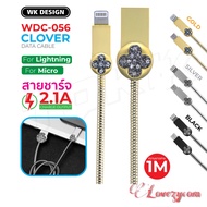 Remax WK DESIGN WDC-056 Fast Charging Cable For IPhone Micro Lightning zinc alloy lovezycom