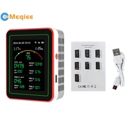 Tuya WiFi 15 in 1 Carbon Dioxide Monitor PM0.3 PM1.0 PM2.5 PM10 Formaldehyde Detector Temperature an