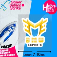 Iron-on Screen Printing Sticker Esports Team Esports Sticker Emblem Rub for Shirts and Jerseys
