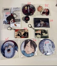 銀魂動漫周邊徽章、掛件、立牌