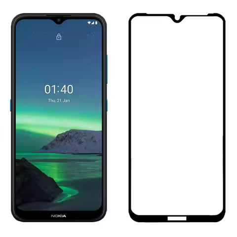 3D Full Glue Tempered Glass For Nokia 1.4 1.3 2.2 2.3 Full Cover 9H film Screen Protector For Nokia 